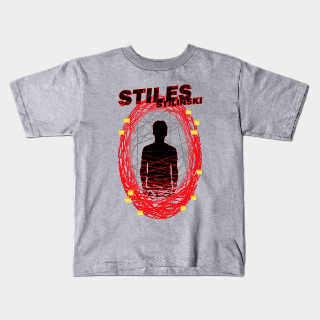 Stiles Lines Kids T-Shirt by vanhelsa124